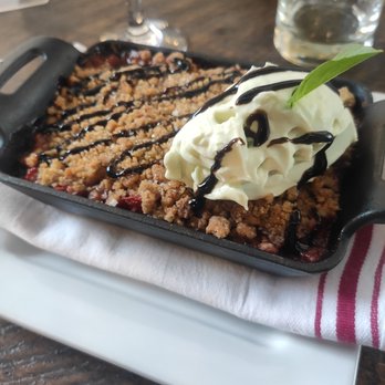Mischief on Canal - strawberry rhubarb crumble - Cocktail Bars Near Me - Seattle, Washington Mischief on Canal - strawberry rhubarb crumble - Cocktail Bars Near Me - Seattle, Washington