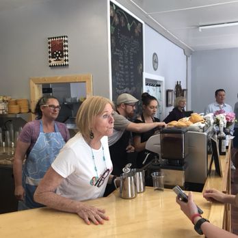Patty Cakes Cafe & Roasting - First day of business, meet the staff! Left to right. Owner Patty, Sara, Stephen and Tiffany! - Coffee & Tea Near Me - Cathlamet, Washington Patty Cakes Cafe & Roasting - First day of business, meet the staff! Left to right. Owner Patty, Sara, Stephen and Tiffany! - Coffee & Tea Near Me - Cathlamet, Washington