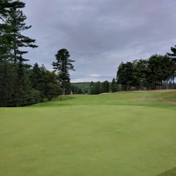 Fox Ridge Golf Club - Hole #7 from the green back to the tee. Beautiful hole. One of the toughest tee shots from the black tees.