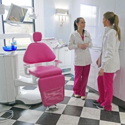 James T Aris, DMD - Hygienists Natalie, RDH and Laura, RDH