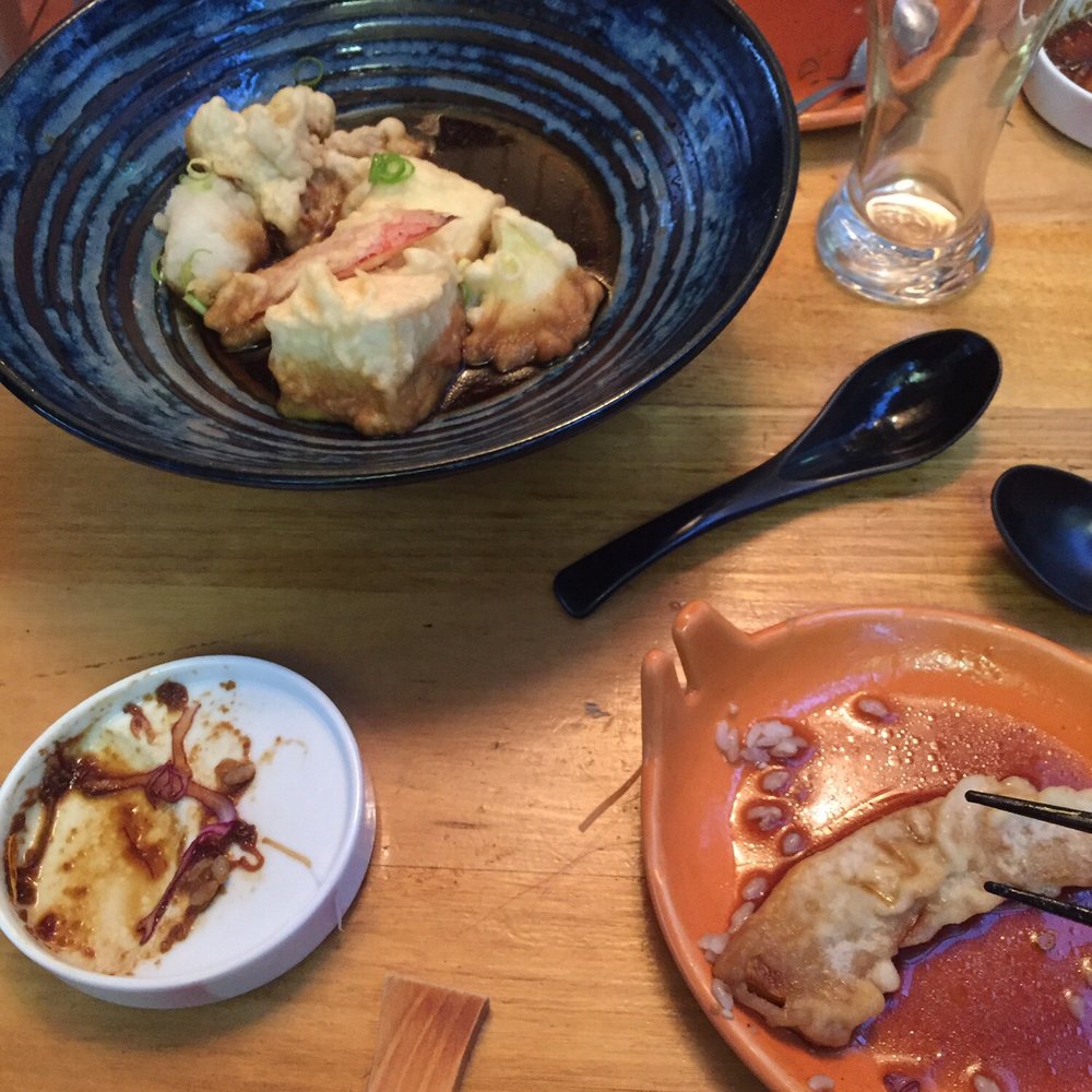 Three Japanese - Agedashi Tofu - Japanese Near Me - Battery Point, TAS