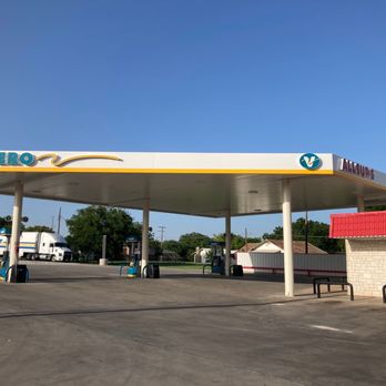 Allsup's Convenience Store - a gas station with cars parked in front of it - Convenience Stores Near Me - Archer City, Texas