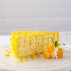 Oops Tea - Mange crepe cake