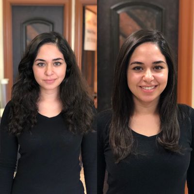pura luxe straightening treatment