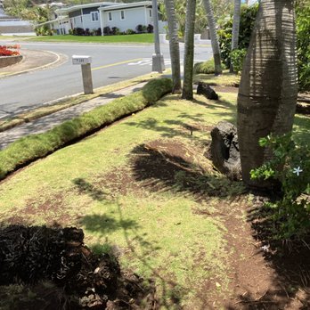 Sage Landscaping - Grass cut and edged clean of all debris - Landscaping Near Me