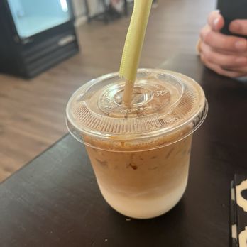 Rise & Grind Coffee Bar - The Hawaiian latte w normal milk - Cafes Near Me - Kailua, Hawaii Rise & Grind Coffee Bar - The Hawaiian latte w normal milk - Cafes Near Me - Kailua, Hawaii
