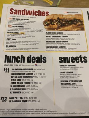 Menu photo 3 Buffalo Wild Wings Columbia, SC