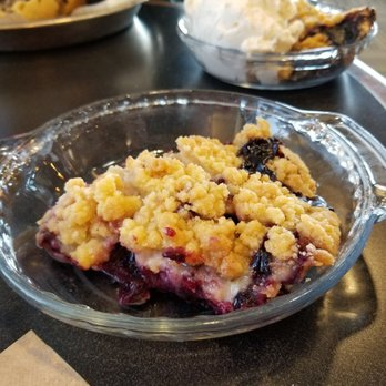 Grand Traverse Pie Company - Blueberry Crumble Pie - Sandwiches Near Me - Okemos, Michigan Grand Traverse Pie Company - Blueberry Crumble Pie - Sandwiches Near Me - Okemos, Michigan