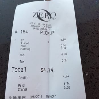 Twinkle Tea - Alhambra - Receipts still print with Ozero - Coffee & Tea Near Me - Alhambra, California Twinkle Tea - Alhambra - Receipts still print with Ozero - Coffee & Tea Near Me - Alhambra, California