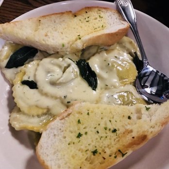 Elephant & Castle - Mushroom ravioli - British Near Me - Seattle, Washington