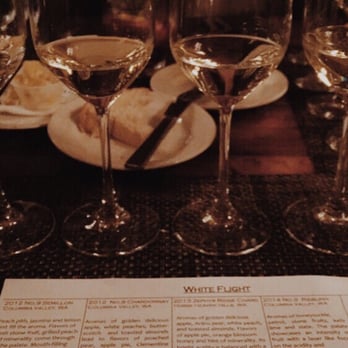 Swiftwater Cellars - white wine flight - New American Near Me - Cle Elum, Washington