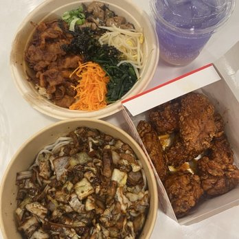 Bibimbox Korean Kitchen & Wings - Jjajangmyeon, Spicy Pork Bowl, 6 Piece Korean Fried Chicken, Signature Butterfly Yuzu Lemonade - Korean Near Me - Jacksonville, Florida Bibimbox Korean Kitchen & Wings - Jjajangmyeon, Spicy Pork Bowl, 6 Piece Korean Fried Chicken, Signature Butterfly Yuzu Lemonade - Korean Near Me - Jacksonville, Florida