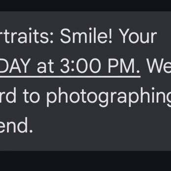 Jcpenney portrait studios - Notification to my appointment but they never showed up even after waiting 1 hour - Photography Stores & Services Near Me - Redlands, California Jcpenney portrait studios - Notification to my appointment but they never showed up even after waiting 1 hour - Photography Stores & Services Near Me - Redlands, California