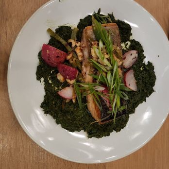 Glasshouse Kitchen - Salmon - Pizza Near Me - Research Triangle, North Carolina Glasshouse Kitchen - Salmon - Pizza Near Me - Research Triangle, North Carolina