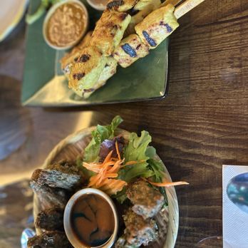 Jaew Thai Cuisine - Chives Cakes (Kui Chai) Thai Satay Chicken (4Pcs) - Thai Near Me - Brooklyn, New York