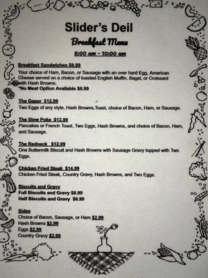 Menu photo 1