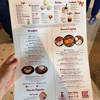 La Panaderia Bakery Cafe - Menu - Bakeries Near Me - San Antonio, Texas