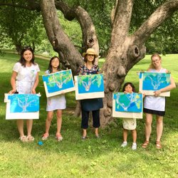 Arts in Action Visual Art Program - Tree studies in Central Park only 3 blocks away from our AIAVAP studio.