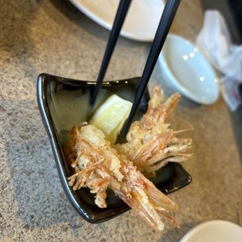 SanKai Sushi - Fried shrimp head of the Amaebi - Sushi Bars Near Me - Edmonds, Washington SanKai Sushi - Fried shrimp head of the Amaebi - Sushi Bars Near Me - Edmonds, Washington