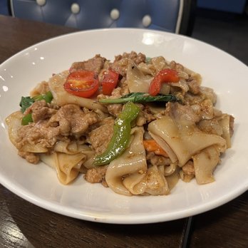 Thai at Laurel - Pork Drunken Noodle - Thai Near Me - Laurel, Maryland Thai at Laurel - Pork Drunken Noodle - Thai Near Me - Laurel, Maryland