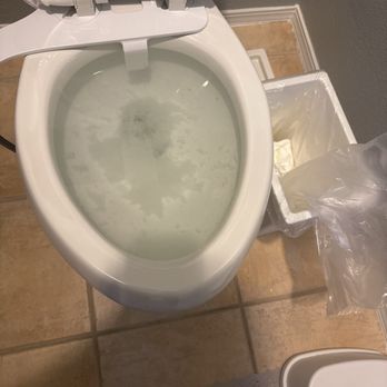 Mk Handy Service - Terribly Clogged toilet - Plumbing Near Me
