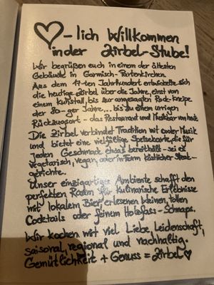 Menu photo 4 Zirbel Stube Garmisch-Partenkirchen, BY Menu photo 4 Zirbel Stube Garmisch-Partenkirchen, BY