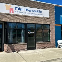 Mini Mercantile - Storefront. We are across the street from Sure Shot Guns & Pawn
