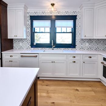 Bath Plus Kitchen - kitchen remodel, beaded inset, hand painted tile - General Contractors Near Me - Alexandria, Virginia Bath Plus Kitchen - kitchen remodel, beaded inset, hand painted tile - General Contractors Near Me - Alexandria, Virginia