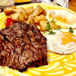 El Techo - Steak (Carne Asada) and Eggs