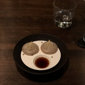 Benu - Lobster coral soup dumplings. Pretty good. - Asian Fusion Near Me - San Francisco, California Benu - Lobster coral soup dumplings. Pretty good. - Asian Fusion Near Me - San Francisco, California