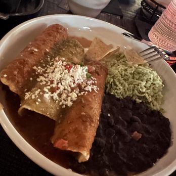 Mexican Sugar Las Colinas - Enchiladas trio - Latin American Near Me - Irving, Texas