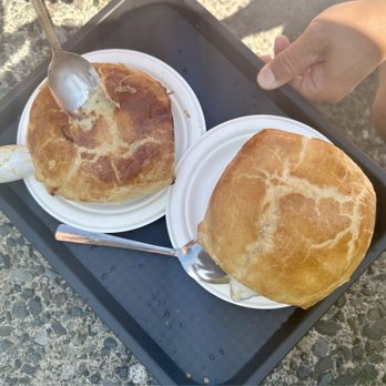 A La Mode - French onion and clam chowder - both were disappointingly watery and underseasoned :( - Bakeries Near Me - Vancouver, British Columbia A La Mode - French onion and clam chowder - both were disappointingly watery and underseasoned :( - Bakeries Near Me - Vancouver, British Columbia