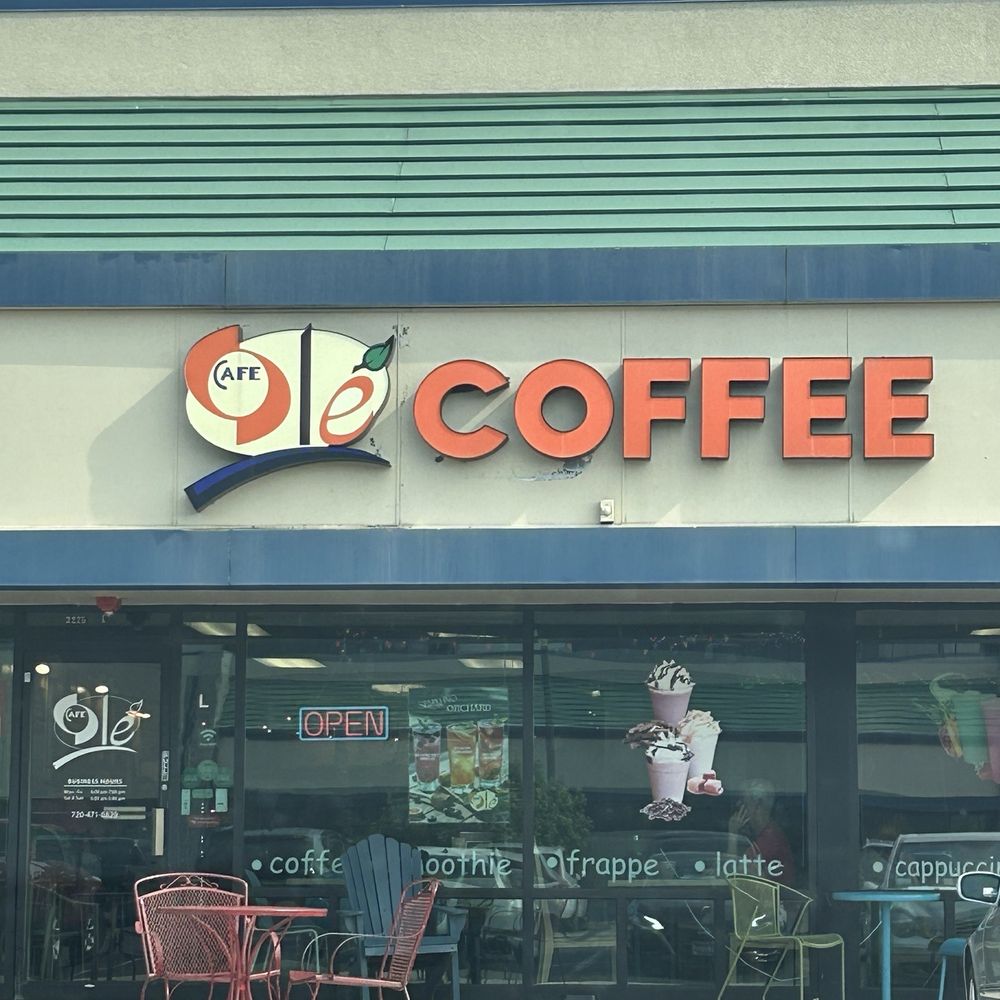 Cafe Ole - Store front - Coffee & Tea Near Me - Lakewood, Colorado
