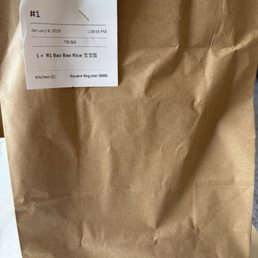 Brown paper bag Brown paper bag