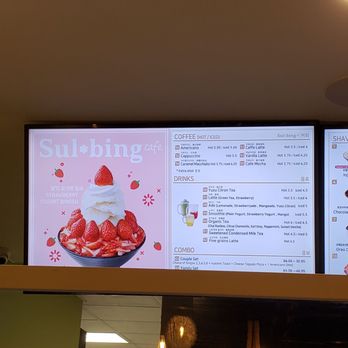 Sulbing Cafe - Desserts Near Me - Burnaby, British Columbia