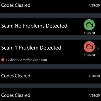Firestone Complete Auto Care - This is my diagnostic scan before dropping my car of to these guys. - Tires Near Me - Orange, New Jersey