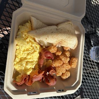 Tree House Café - Breakfast plate with bacon - Coffee & Tea Near Me - Kings Beach, California Tree House Café - Breakfast plate with bacon - Coffee & Tea Near Me - Kings Beach, California
