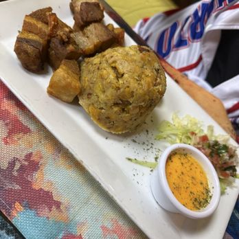 Mi Bella Islita - Chicharro de Cerdo Mofongo - Cuban Near Me - Union City, New Jersey Mi Bella Islita - Chicharro de Cerdo Mofongo - Cuban Near Me - Union City, New Jersey
