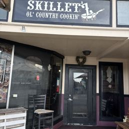 Exterior outside entrance of Skillet'z Cafe - Fremont, California Exterior outside entrance of Skillet'z Cafe - Fremont, California