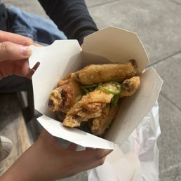 9. Fried Chicken Wings with Salt and Hot Pepper 9. Fried Chicken Wings with Salt and Hot Pepper