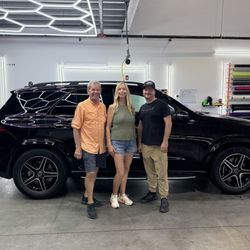 Tunergoods Auto Spa - Customer's new Mercedes Benz SUV with fresh ceramic coating & PPF.