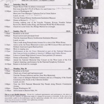 Music Celebrations International - Our Itinerary . - Tours Near Me - Tempe, Arizona Music Celebrations International - Our Itinerary . - Tours Near Me - Tempe, Arizona