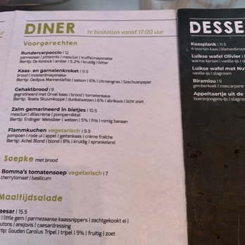 Cafe Olivier - Menu - Beer Bar Near Me - Utrecht, Utah Cafe Olivier - Menu - Beer Bar Near Me - Utrecht, Utah