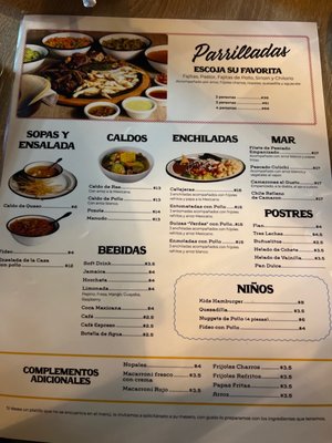 Menu photo 6 Casa Palenque Mcallen, TX