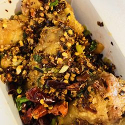 Kong's Kitchen - Salt and pepper wings.