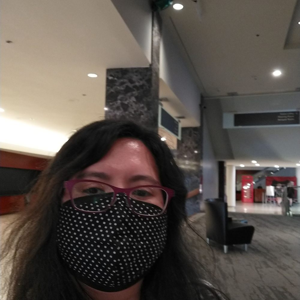 The lobby before Hamilton!