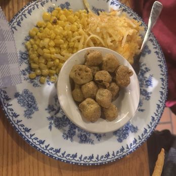 Cracker Barrel Old Country Store - Fried okra and hash brown - American Near Me - Deerfield Beach, Florida Cracker Barrel Old Country Store - Fried okra and hash brown - American Near Me - Deerfield Beach, Florida