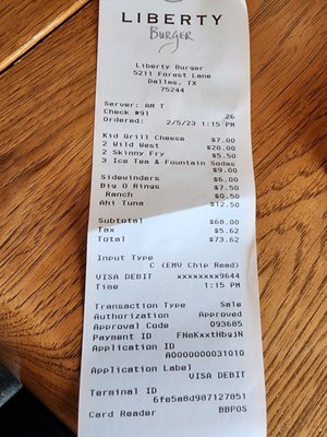 Liberty Burger by null