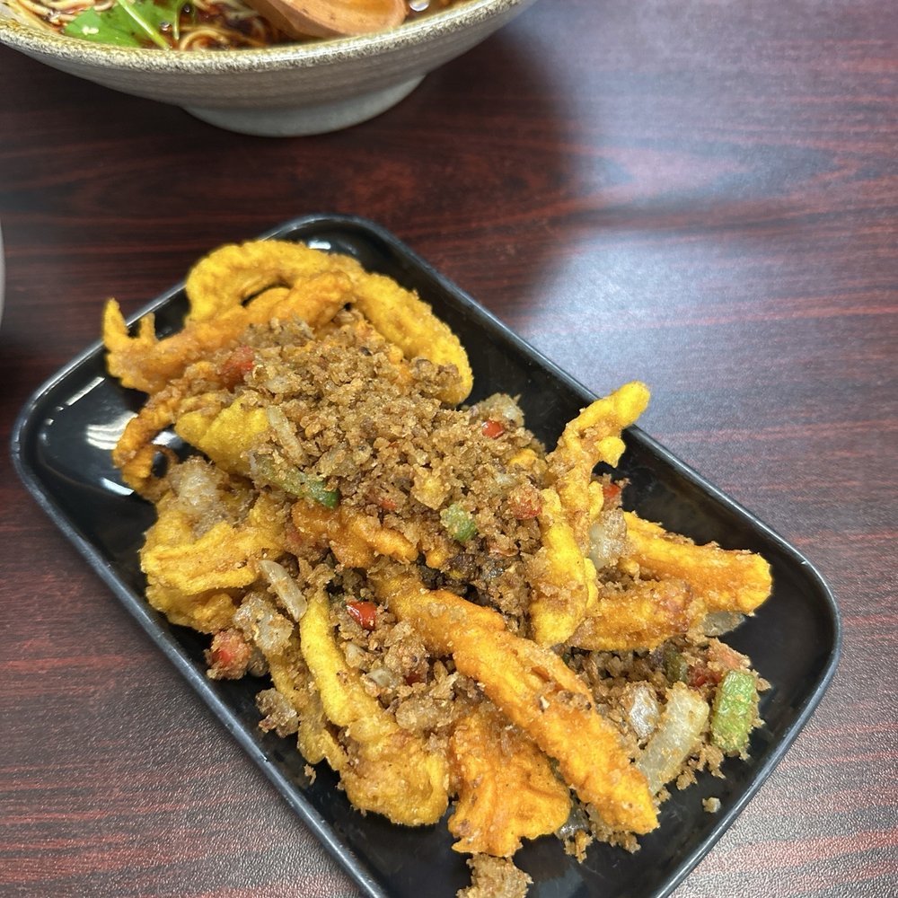 Y Noodles - Salt and Pepper Squid - Desserts Near Me - Falls Church, Virginia Y Noodles - Salt and Pepper Squid - Desserts Near Me - Falls Church, Virginia