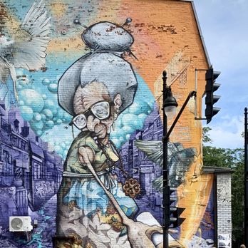 Spade & Palacio Tours - Graffiti Granny - Food Tours Near Me - Montreal, Quebec Spade & Palacio Tours - Graffiti Granny - Food Tours Near Me - Montreal, Quebec